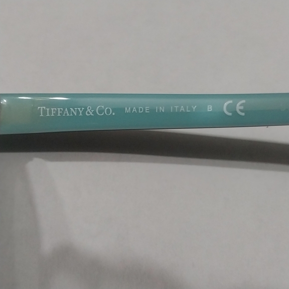 Tiffany & Co Black Round Glasses TF 2162 8055 Black On Blue Eyeglasses 51-20-145 - Picture 6 of 12